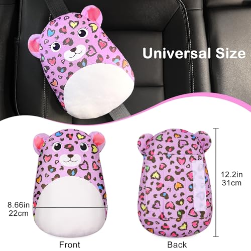 FIODAY Seatbelt Covers for Kids with Cute Dinosaur Design
