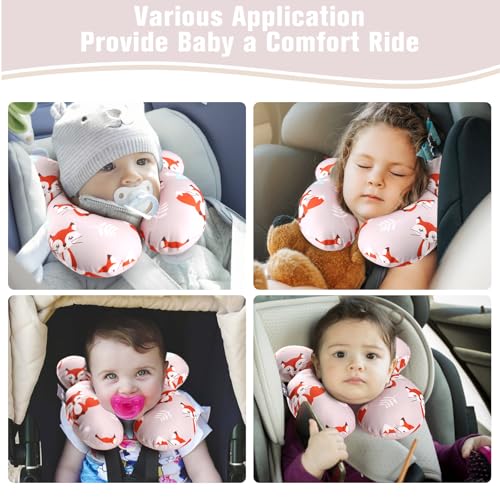 vocheer Baby Travel Pillow Upgraded Head Neck Support