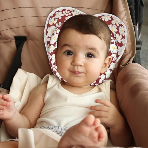 XIGGA Banana-Shaped U-Shaped Two-in-One Travel Pillow for Babies
