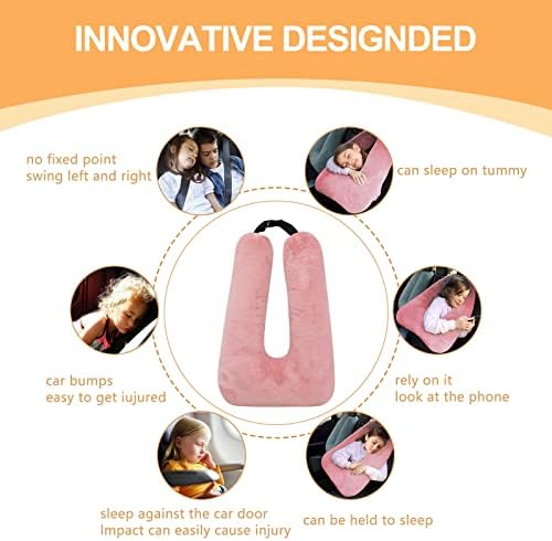 U-Shaped Travel Pillow for Car and Plane Comfort