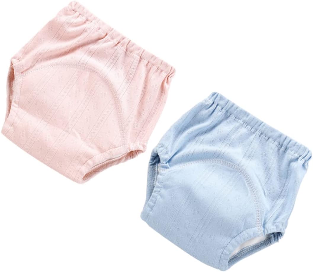 2Pcs Baby Cotton Training Pants for Toddlers Potty Training