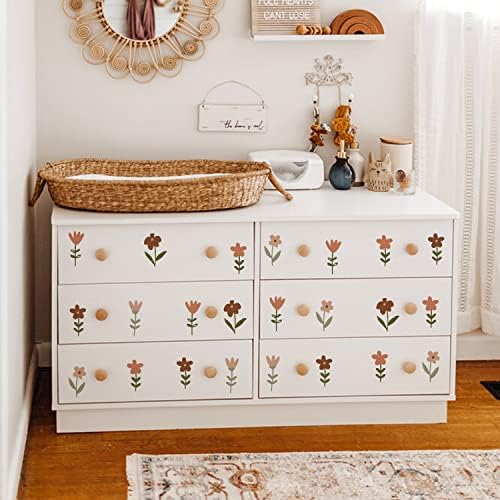 Boho Wall Stickers for Girls Bedroom Decor 6 Sheets
