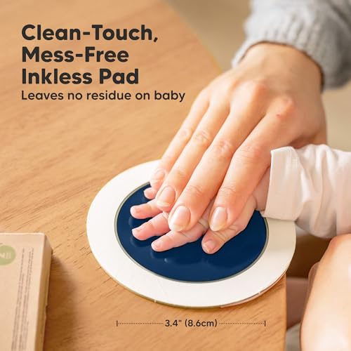 KeaBabies 2-Pack Inkless Hand and Footprint Kits