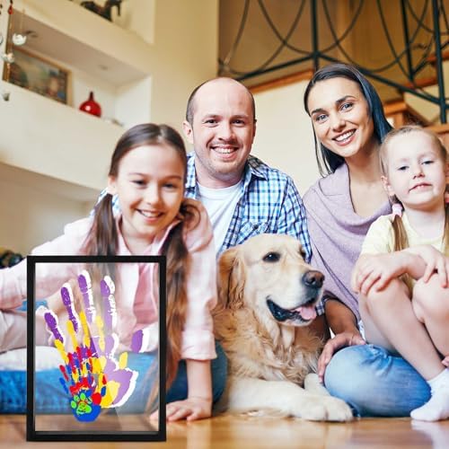 Suzile DIY Handprint Kit for Family Memories - Black Frame