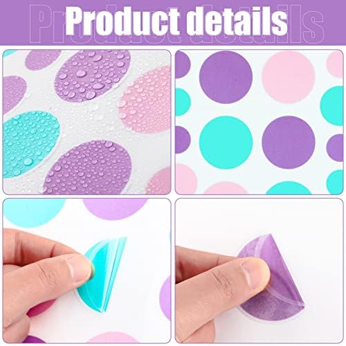 288 Piece Assorted Polka Dot Wall Decals for Bedroom and Nursery