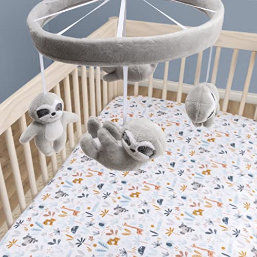 Sammy Lou Sloths Baby Crib Mobile with Music