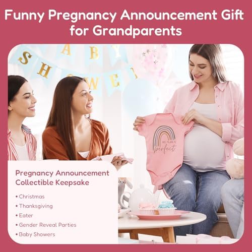 Baby Coming Soon Pregnancy Announcement Bodysuit for Grandparents