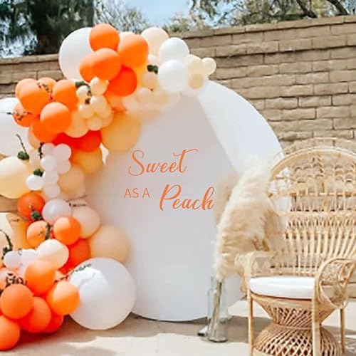 Sweet As A Peach Wall Decal for Parties and Decor