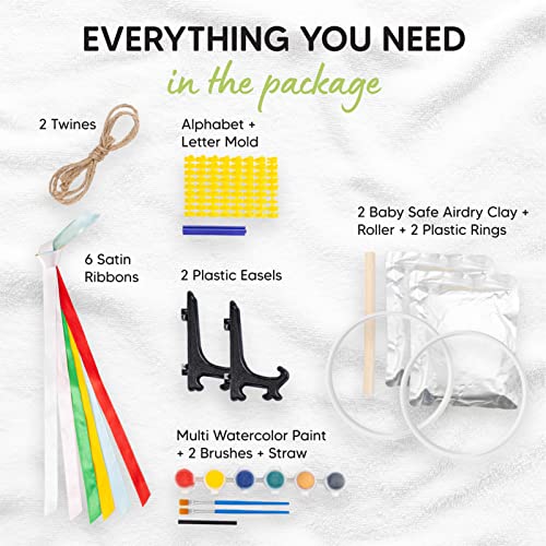 KeaBabies Inkless Hand Footprint Kit - 4 Pack for Baby Keepsakes and Newborn Memories