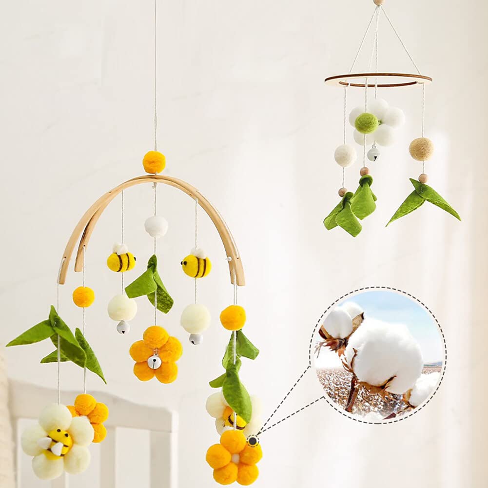 Zcargel Crib Hanging Musical Bell Support