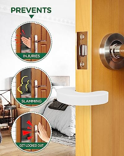 Pack of 6 Door Pinch Guards Child Proof Door Stopper Prevents Fingers Injury Safe for Baby Pets