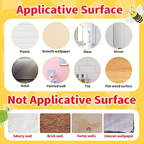 Educational Number Wall Decals for Kids 1-10