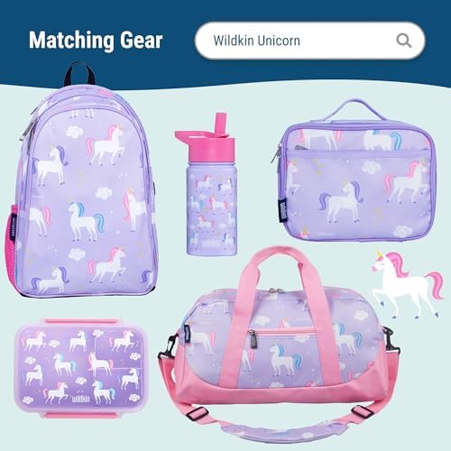 Wildkin Quilted Kids Nap Mat with Pillow and Elastic Straps