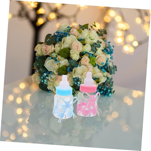 Cabilock 12pcs Mini Candy Boxes with Bow Bear Design for Baby Showers