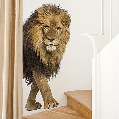 ROFARSO Cool Lion Wall Sticker Decal Art Decor