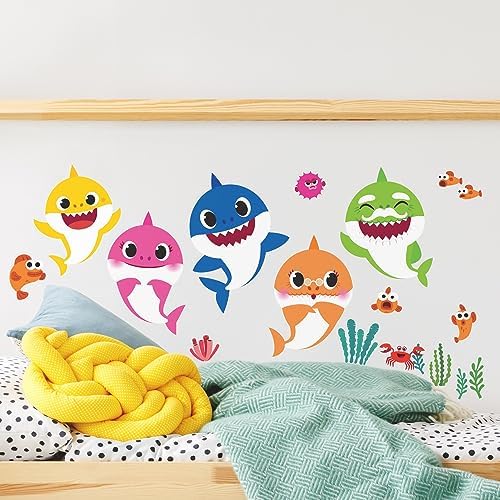 RoomMates RMK4303SCS Baby Shark Wall Decals