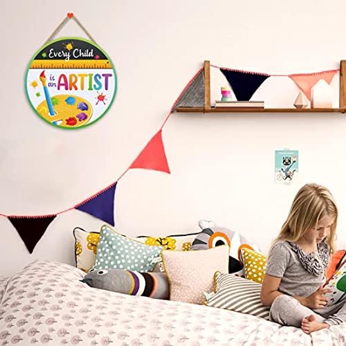 IARTTOP Every Child Is An Artist Wall Art for Kids