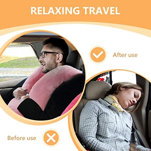 U-Shaped Travel Pillow for Car and Plane Comfort