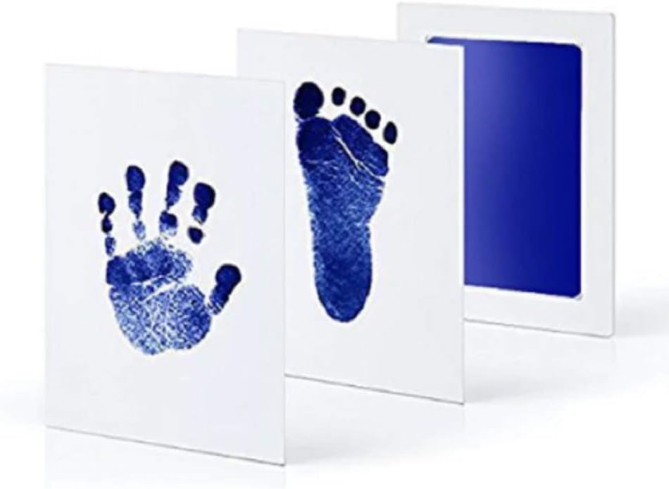 OYASUMI Handmande Baby Footprints Inkless Pad Kit