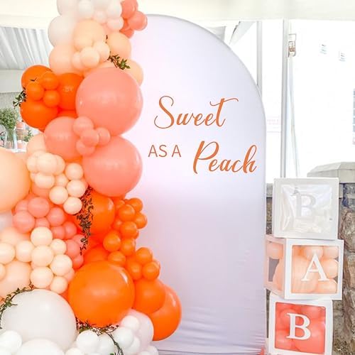 Sweet As A Peach Wall Decal for Parties and Decor