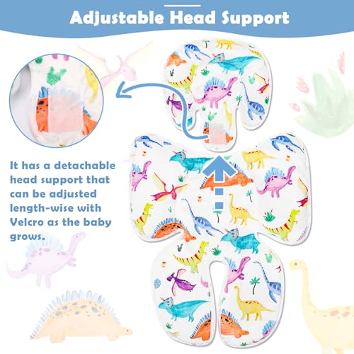 SWESEN Baby Car Seat Head and Body Support