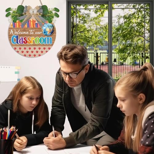 3D Classroom Door Sign Welcome Welcome Back to School Decor