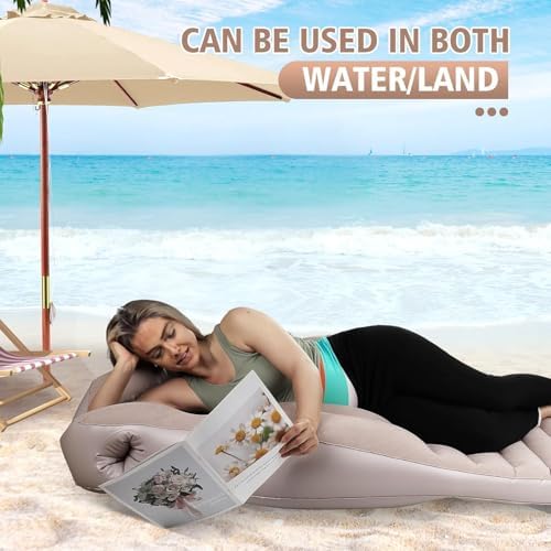 Inflatable Maternity Cushion with Detachable Support Grey