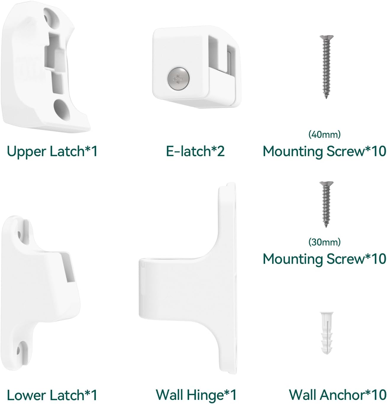 Hole Mounting Kit for Babelio 26-43 Auto Close Gate