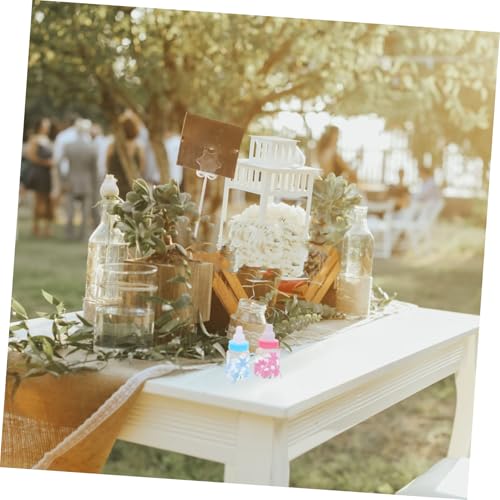 Cabilock 12pcs Mini Candy Boxes with Bow Bear Design for Baby Showers