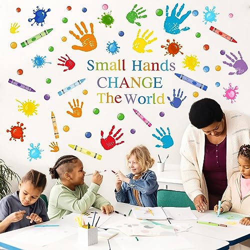 Colorful Inspirational Quotes Wall Decals for Kids Classroom Decor