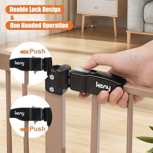 Keny Extra Wide Baby Gate for Stairs and Doors