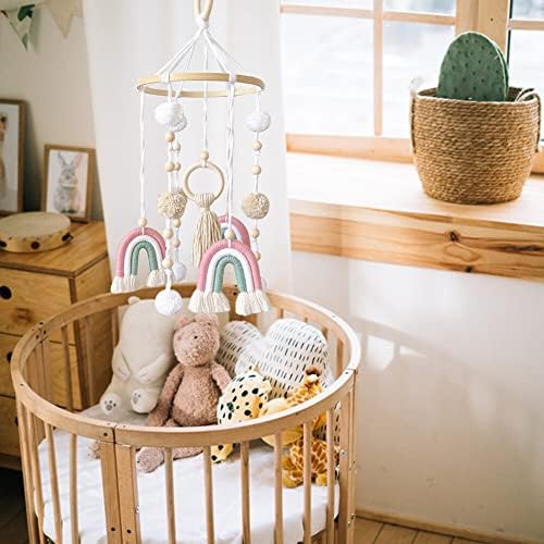 Eforcase Macrame Baby Mobile for Crib