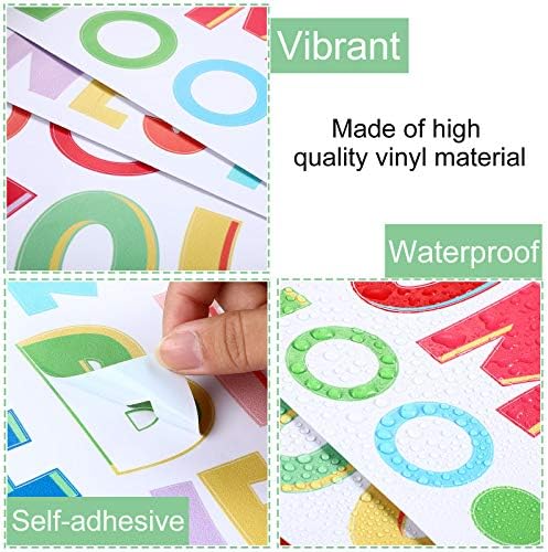 Mudder Colorful Inspirational Wall Decals for Kids