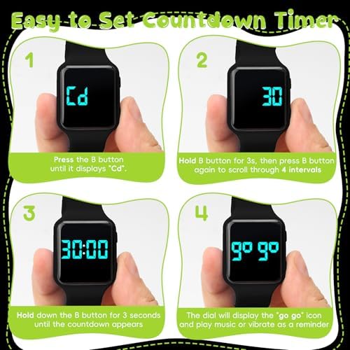 NN BEN NEVIS Potty Training Watch with Countdown and Alarm