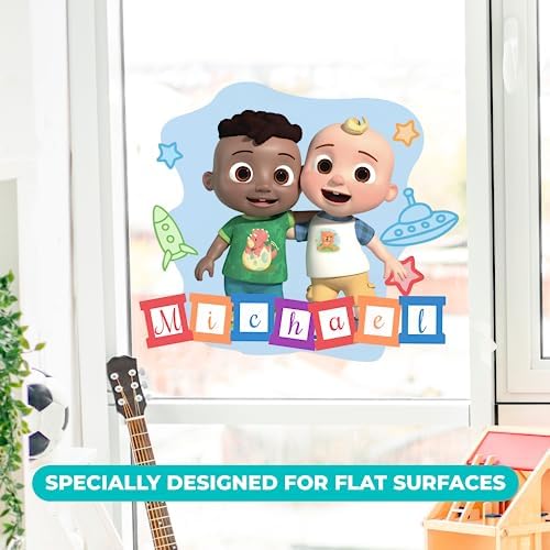 EGD Custom Name Wall Decal for CoComelon Kids