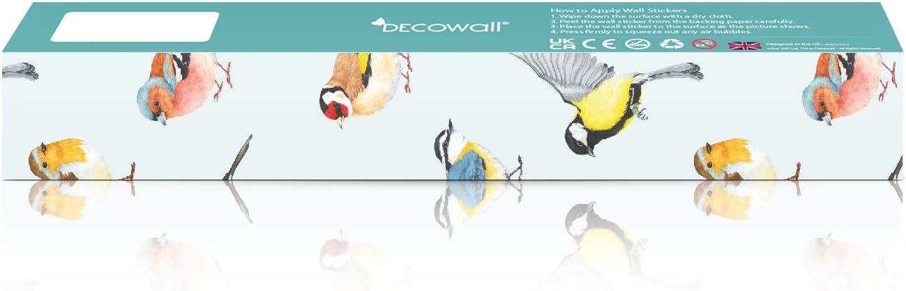 DECOWALL Butterfly Wall Stickers for Girls Bedroom Decor