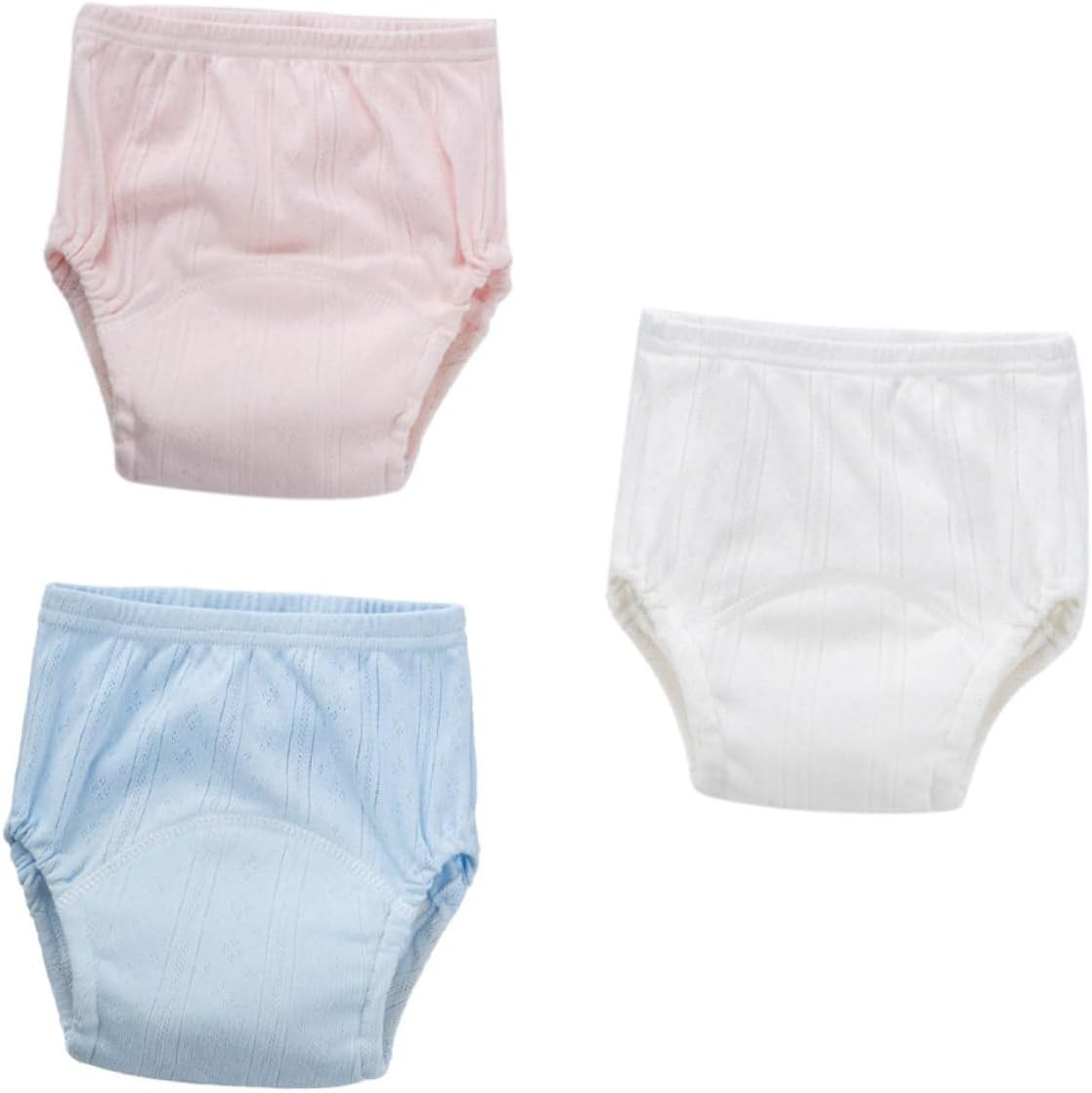 ORFOFE Cotton Training Pants for Baby 4-Layer Breathable Potty Training Underwear