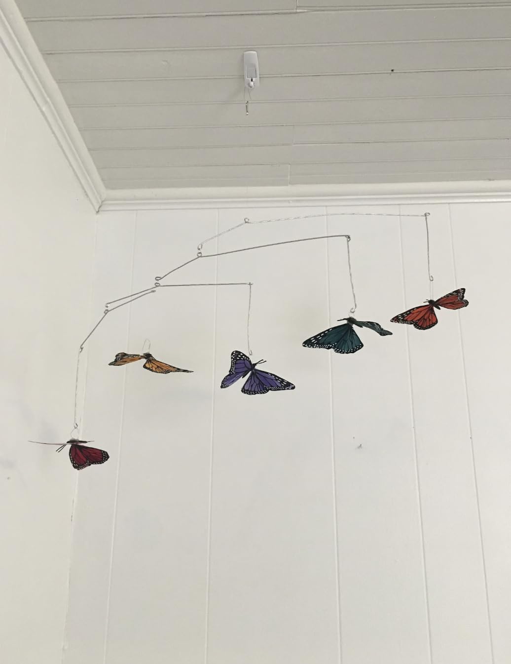 Colorful Hanging Butterfly Mobile for Nursery