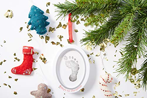 Pearhead Babyprints Double-Sided Christmas Ornament with Handprint and Footprint Kit