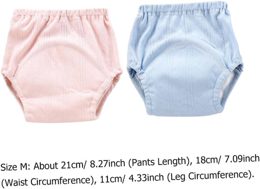 2Pcs Baby Cotton Training Pants for Toddlers Potty Training