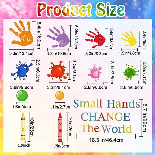 Colorful Inspirational Quotes Wall Decals for Kids Classroom Decor