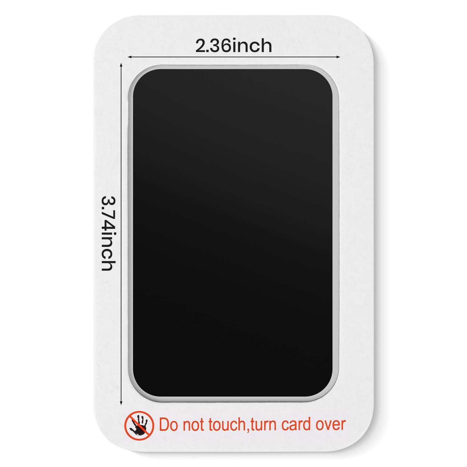 Inkless Baby Handprint Footprint Pad Black