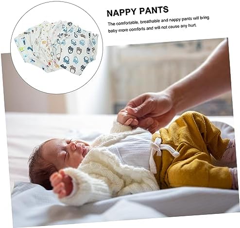 VICASKY 6 Pcs Washable Gauze Training Pants for Infants
