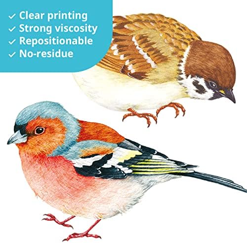 DECOWALL 25 Little Birds Wall Art Decals Stickers