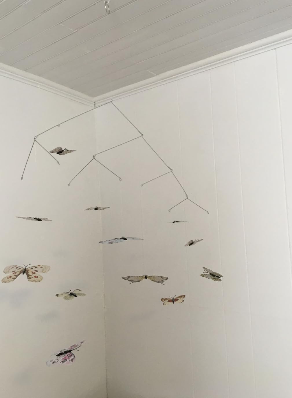Butterfly Hanging Mobile for Nursery and Room Decor