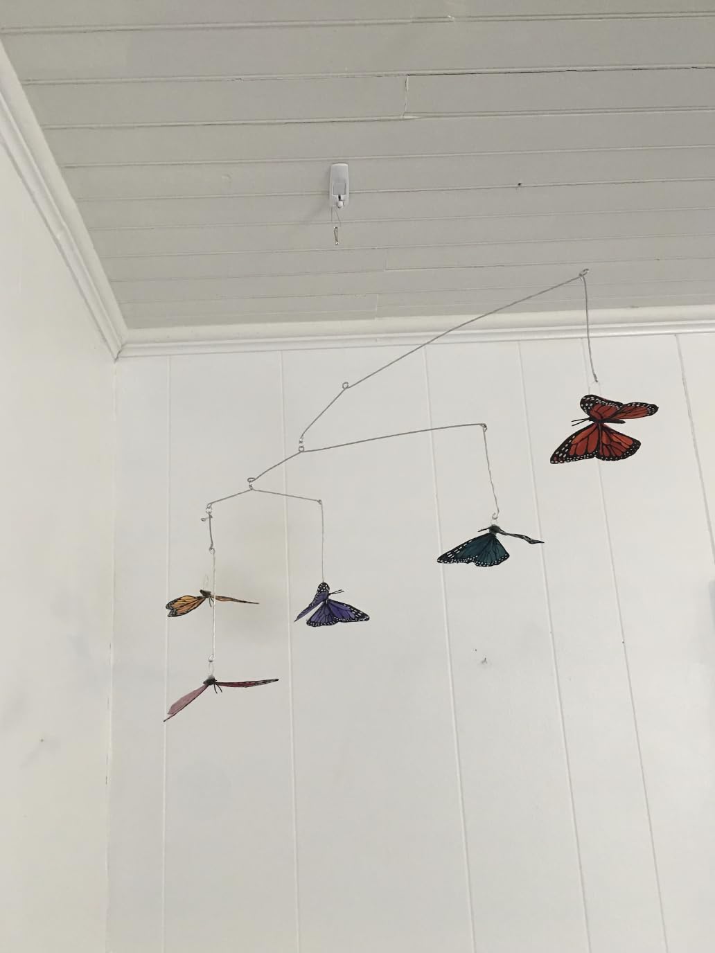 Colorful Hanging Butterfly Mobile for Nursery