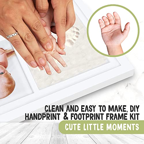 Personalized Baby Handprint Footprint Kit with Pregnancy Journal