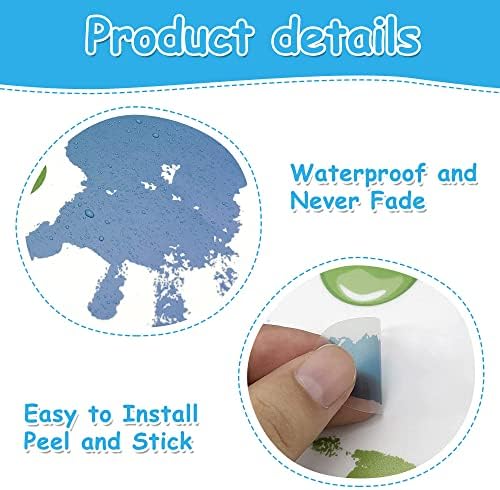 Colorful Inspirational Quotes Wall Decals for Kids Classroom and Bedroom