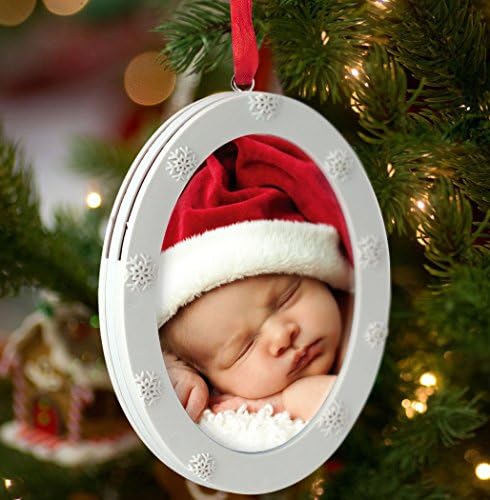 Tiny Ideas Babys First Christmas Handprint Footprint DIY Ornament