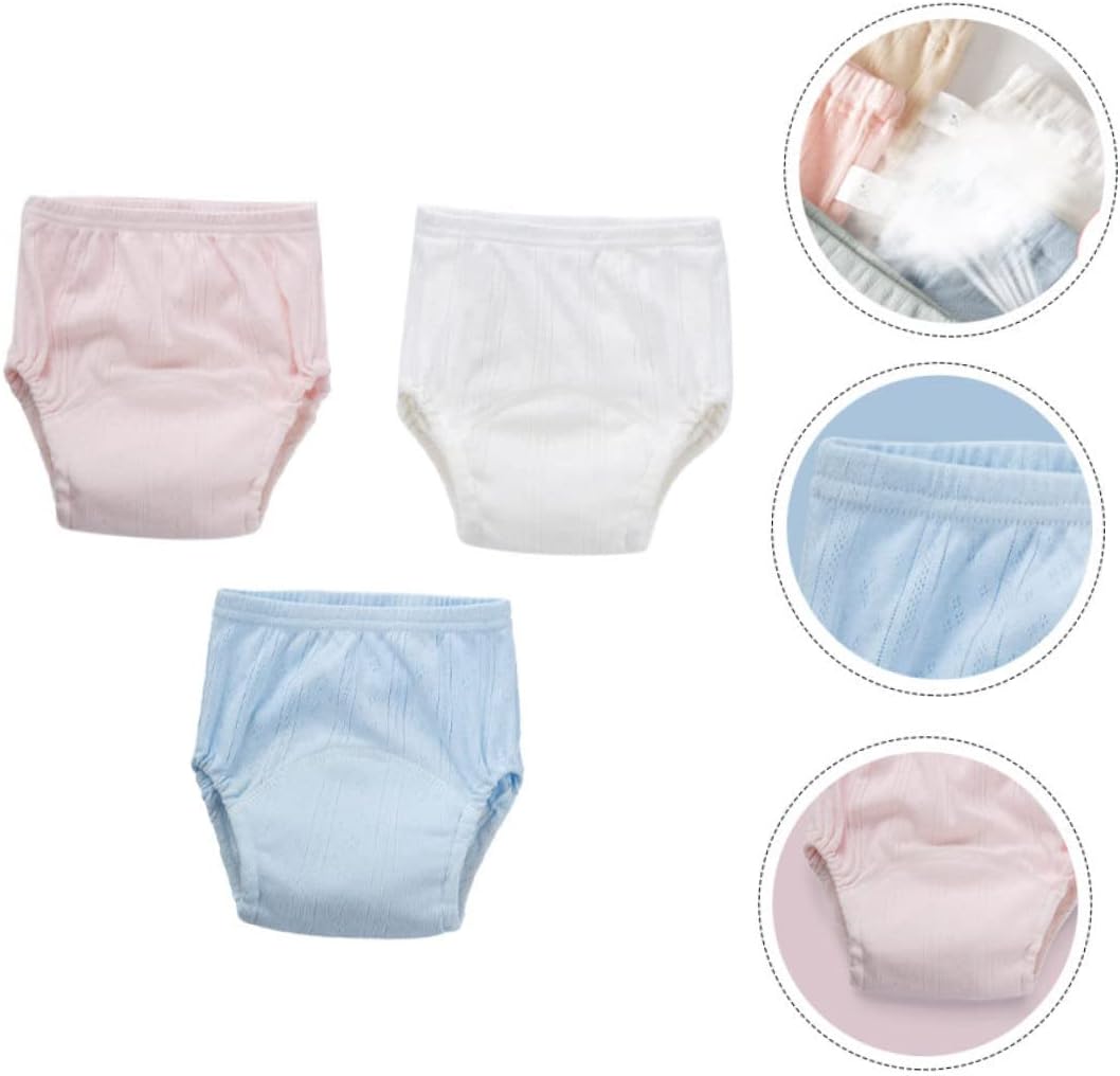 Cotton Baby Potty Training Pants Unisex Leak Proof Nappy Pants